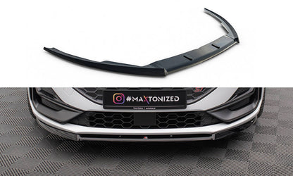 Front Ansatz V.2 für Ford Focus ST / ST-Line Mk4 Facelift schwarz Hochglanz