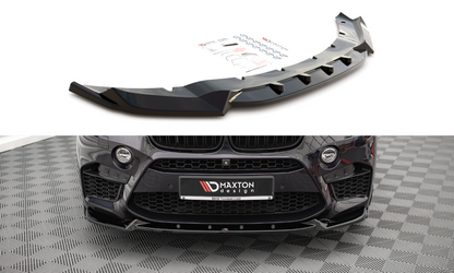 Front Ansatz V.1 für BMW X5 M F85 / X6 M F86 schwarz Hochglanz