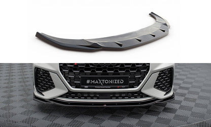 Front Ansatz V.2 für Audi RSQ3 F3 schwarz Hochglanz