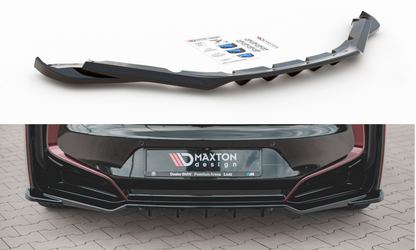 Mittlerer Diffusor Heck Ansatz DTM Look für BMW i8 Carbon Look
