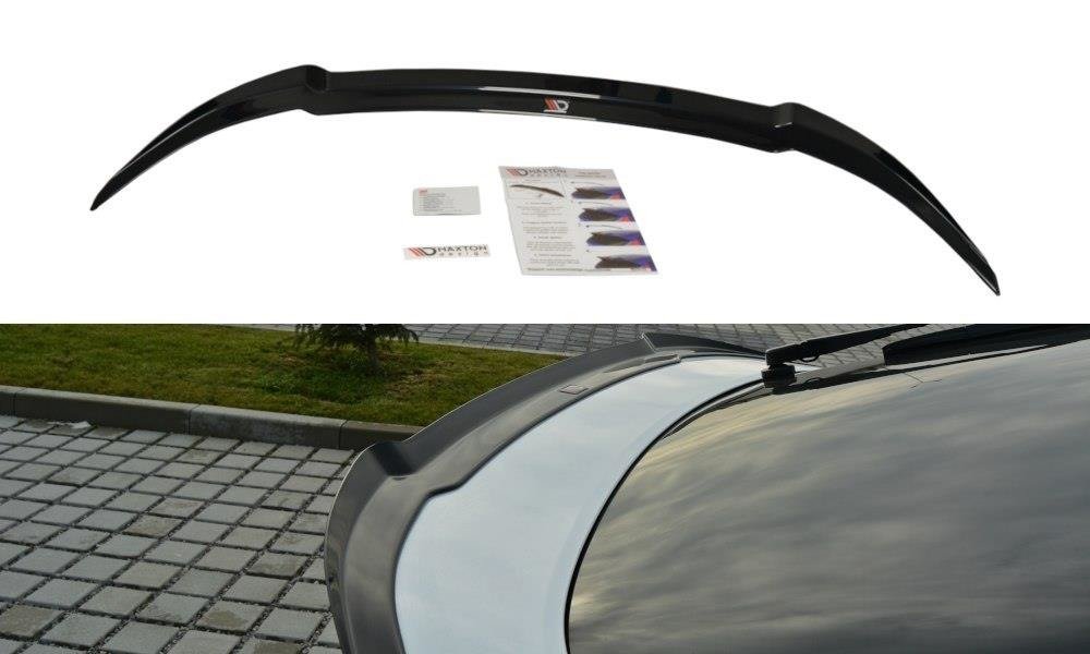 Spoiler CAP für Honda Civic Mk9 Facelift schwarz Hochglanz