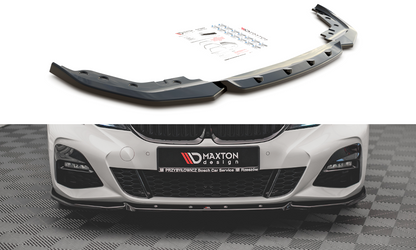 Front Ansatz V.5 für BMW 3er G20 / G21 M-Paket schwarz Hochglanz