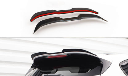 Spoiler CAP V.2 für Ford Focus Hatchback ST Mk4 schwarz Hochglanz