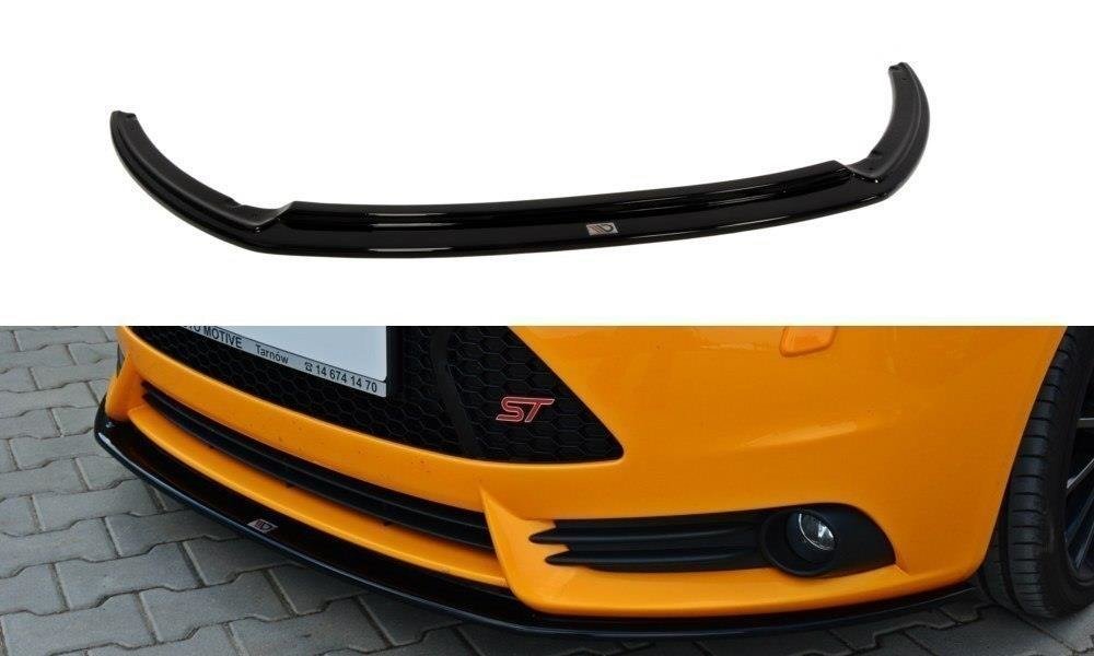Front Ansatz V.2 für Ford Focus ST Mk3 schwarz Hochglanz