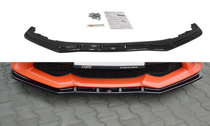 Front Ansatz V.3 für Toyota GT86 Facelift  schwarz Hochglanz