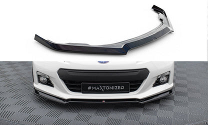 Front Ansatz V.2 für Subaru BRZ Mk1  schwarz Hochglanz