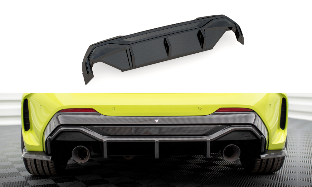 Carbon Fiber Diffusor Heck Ansatz für Prepreg V.2 BMW 1er F40 M-Paket/ M135i