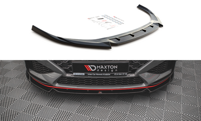 Front Ansatz V.2 für Hyundai I30 N Hatchback/Fastback Mk3 Facelift schwarz matt