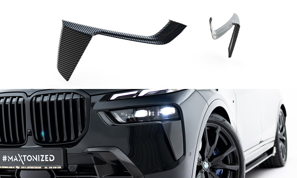 Prepreg Carbon Front Bumper Air Intakes  BMW X7 M-Paket G07 Facelift