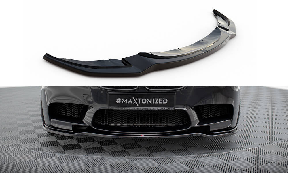 Front Ansatz für BMW M5 F10/ F11 schwarz Hochglanz
