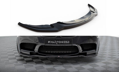 Front Ansatz für BMW M5 F10/ F11 schwarz Hochglanz