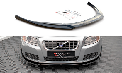Front Ansatz V.2 für Volvo V70 Mk3 schwarz Hochglanz