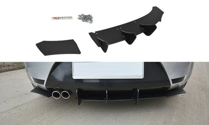 Diffusor Heck Ansatz für Heckschürze V.1 für Seat Leon Mk2 Cupra/ FR