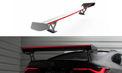 Carbon Spoiler With External Brackets Uprights + LED BMW M4 G82 / G82 Facelift / M440i / 4 M-Paket G22 / G22 Facelift