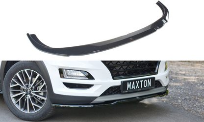 Front Ansatz V.2 für Hyundai Tucson Mk3 Facelift schwarz Hochglanz