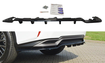 Heckansatz Lexus RX Mk4 H DTM LOOK schwarz Hochglanz