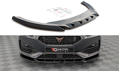 Front Ansatz V.3 für Cupra Leon Mk1 schwarz Hochglanz
