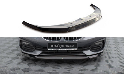 Front Ansatz V.2 für BMW 1er F40 schwarz Hochglanz
