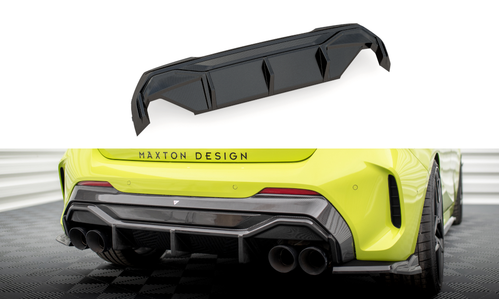 Prepreg Carbon Fiber Diffusor Heck Ansatz V.1 für BMW 1er F40 M-Paket/ M135i
