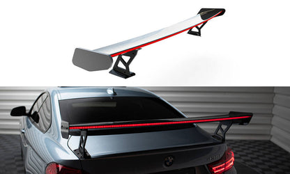 Carbon Spoiler With External Brackets Uprights + LED BMW 4er F32 / 4 F32 M-Paket Coupe