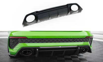 Prepreg Carbon Fiber Diffusor Heck Ansatz für Audi RS3 8Y