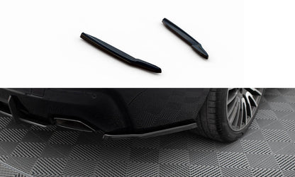 Heck Ansatz Flaps Diffusor für BMW 6er GT G32 M-Paket schwarz Hochglanz