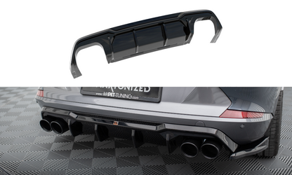 Diffusor Heck Ansatz V.3 für Cupra Formentor VZ  Mk1 / Mk1 Facelift schwarz Hochglanz