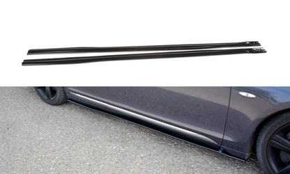 Seitenschweller Ansatz für LEXUS GS MK.3 schwarz Hochglanz