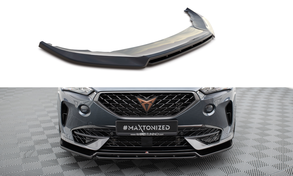 Front Ansatz V.5 für Cupra Formentor Mk1 schwarz Hochglanz