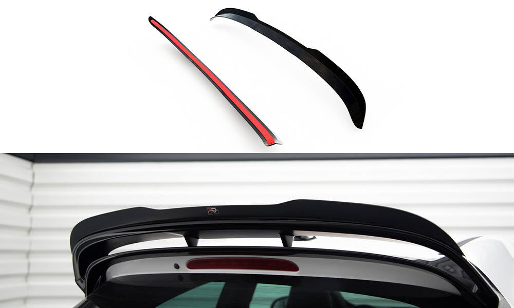 Spoiler CAP für OPEL ASTRA J OPC / VXR schwarz Hochglanz