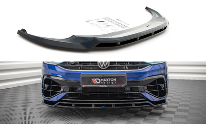 Front Ansatz V.1 für VW Tiguan R / R-Line Mk2 Facelift schwarz Hochglanz