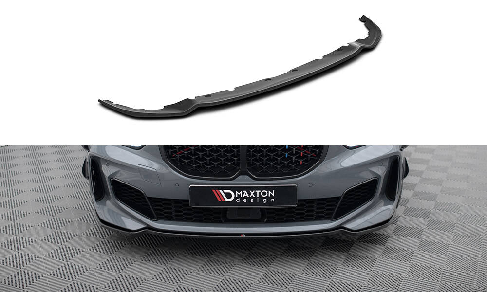 Front Ansatz V.4 für BMW 1er M-Paket/ M135i / 128ti F40  schwarz Hochglanz