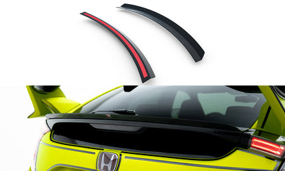 Untere Spoiler CAP für Honda Civic Type-R Mk10 / Mk10 Facelift schwarz Hochglanz