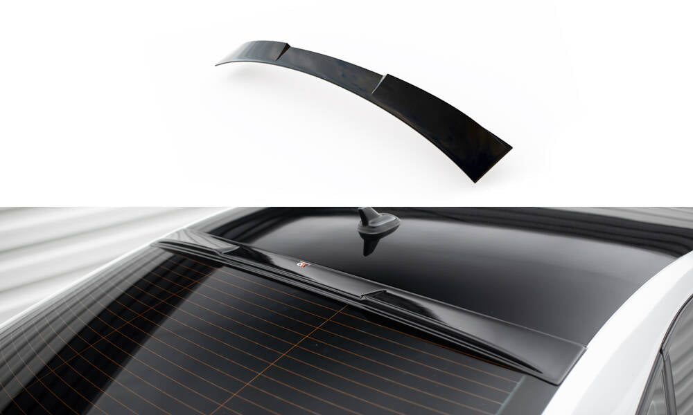 Heckscheiben Spoiler für VW Passat GT B8 Facelift USA schwarz Hochglanz