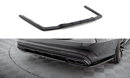 Mittlerer Diffusor Heck Ansatz DTM Look für Mercedes-Benz E63 AMG Limousine W212 Facelift Carbon Look