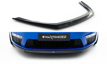 Front Ansatz V.2 für Skoda Octavia RS Mk3  schwarz Hochglanz
