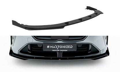 Street Pro Front Ansatz + Flaps für BMW M135i F70 schwarz Hochglanz