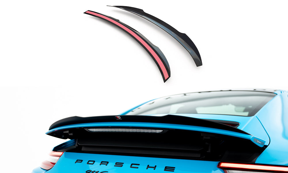 Spoiler CAP für Porsche 911 Carrera 991 schwarz Hochglanz