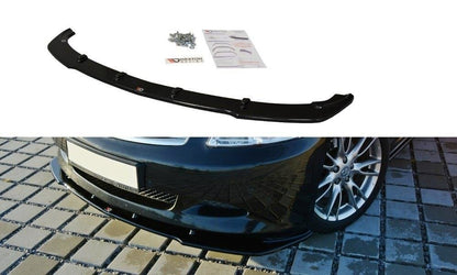 Front Ansatz V.1 für Infiniti G37 Limousine schwarz Hochglanz