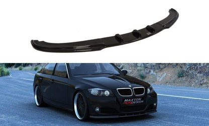 Front Ansatz V.1 für BMW 3er E90 / E91 Facelift schwarz Hochglanz