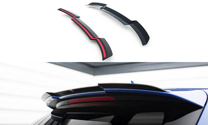 Spoiler CAP V.1 für Audi RS6 C7 / C7 Facelift schwarz Hochglanz