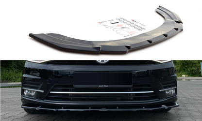 Front Ansatz für VW Caddy Mk. 4 schwarz Hochglanz