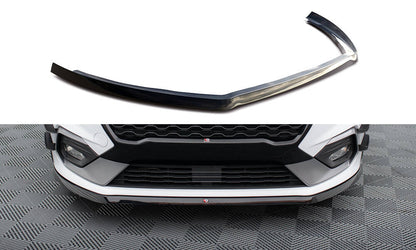 Front Ansatz V.6 für Ford Fiesta Mk8 ST / ST-Line schwarz Hochglanz