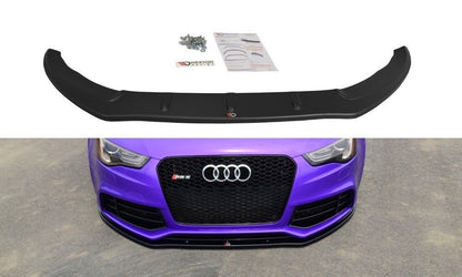 Front Ansatz für Audi RS5 8T / 8T FL  schwarz Hochglanz