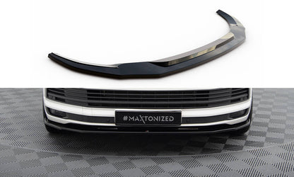 Front Ansatz V.2 für VW T6  schwarz Hochglanz