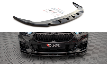 Front Ansatz V.1 für BMW 2 Gran Coupe M-Paket / M235i F44 schwarz Hochglanz