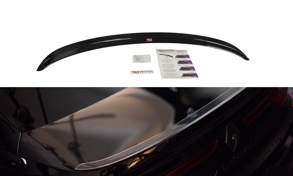 Spoiler CAP für Renault Talisman schwarz Hochglanz
