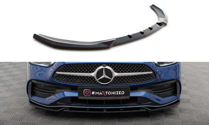 Front Ansatz V.1 für Mercedes-Benz C AMG-Line / 43 AMG W206 schwarz Hochglanz