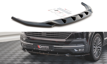 Front Ansatz V.2 für VW T6 Facelift schwarz Hochglanz