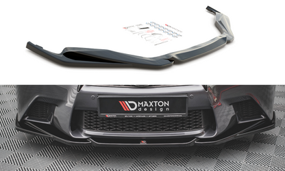 Front Ansatz V.2 für Lexus GS F Sport Mk4 (L10) schwarz Hochglanz